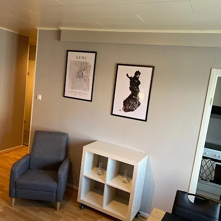 Lappland Kemiapartments Iv, Near Snowcastle, Premium Studio, Free Park With Heat Plug Apartment *